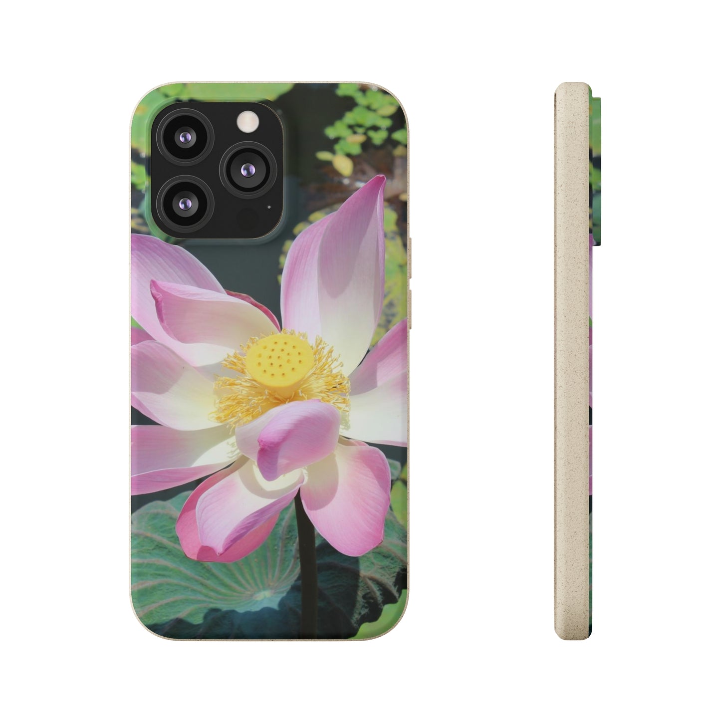 Pink lotus - Biodegradable Cases