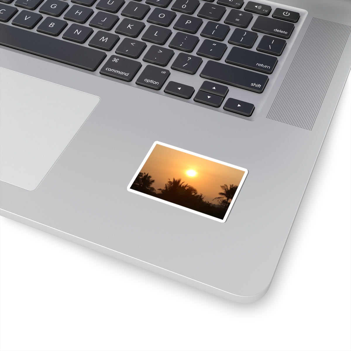 Tropical ocean sunset - Kiss-Cut Stickers