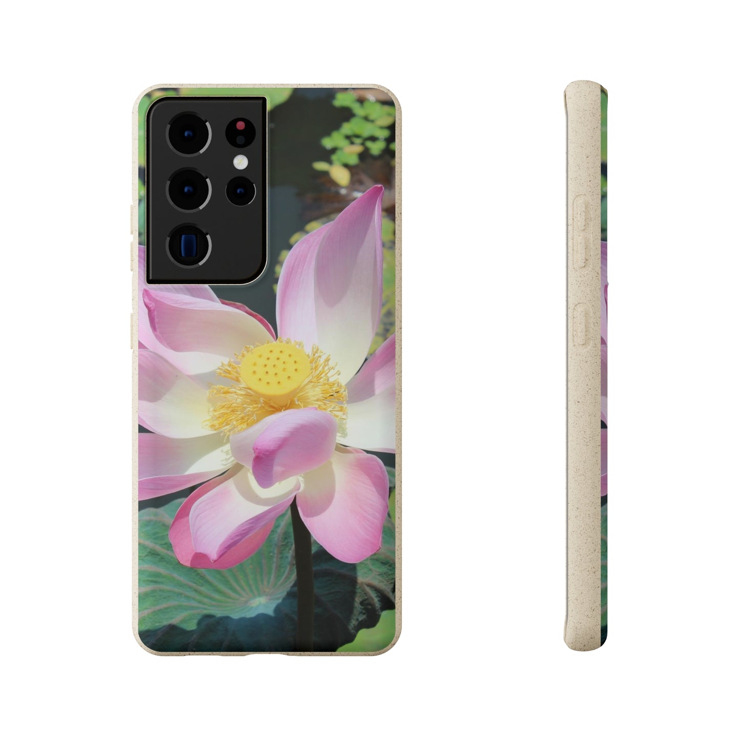 Pink lotus - Biodegradable Cases