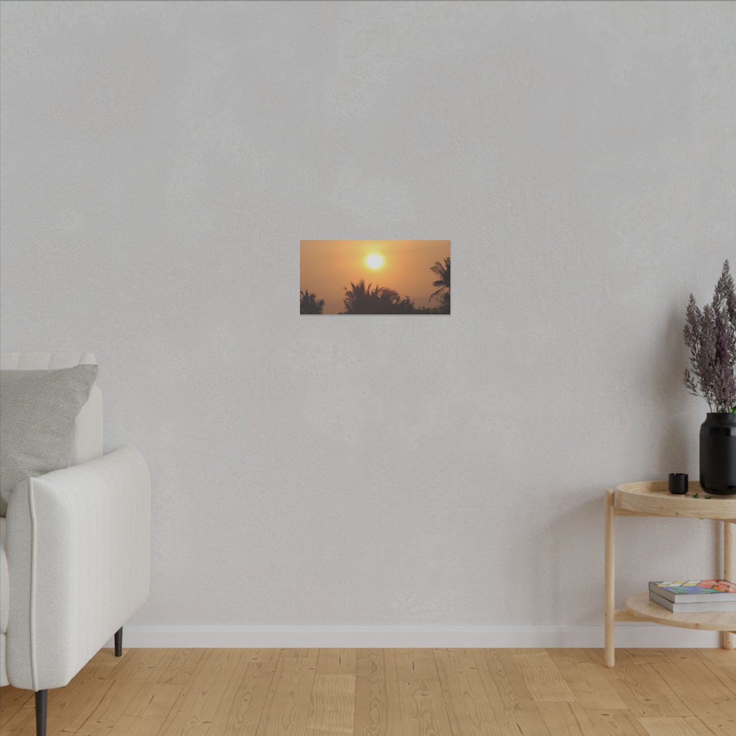 Tropical Ocean Sunset - Matte Canvas, Stretched, 0.75"