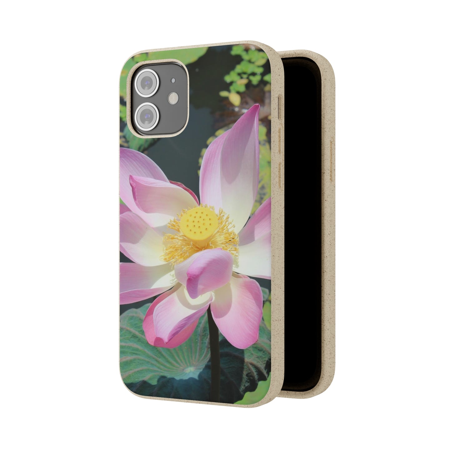 Pink lotus - Biodegradable Cases