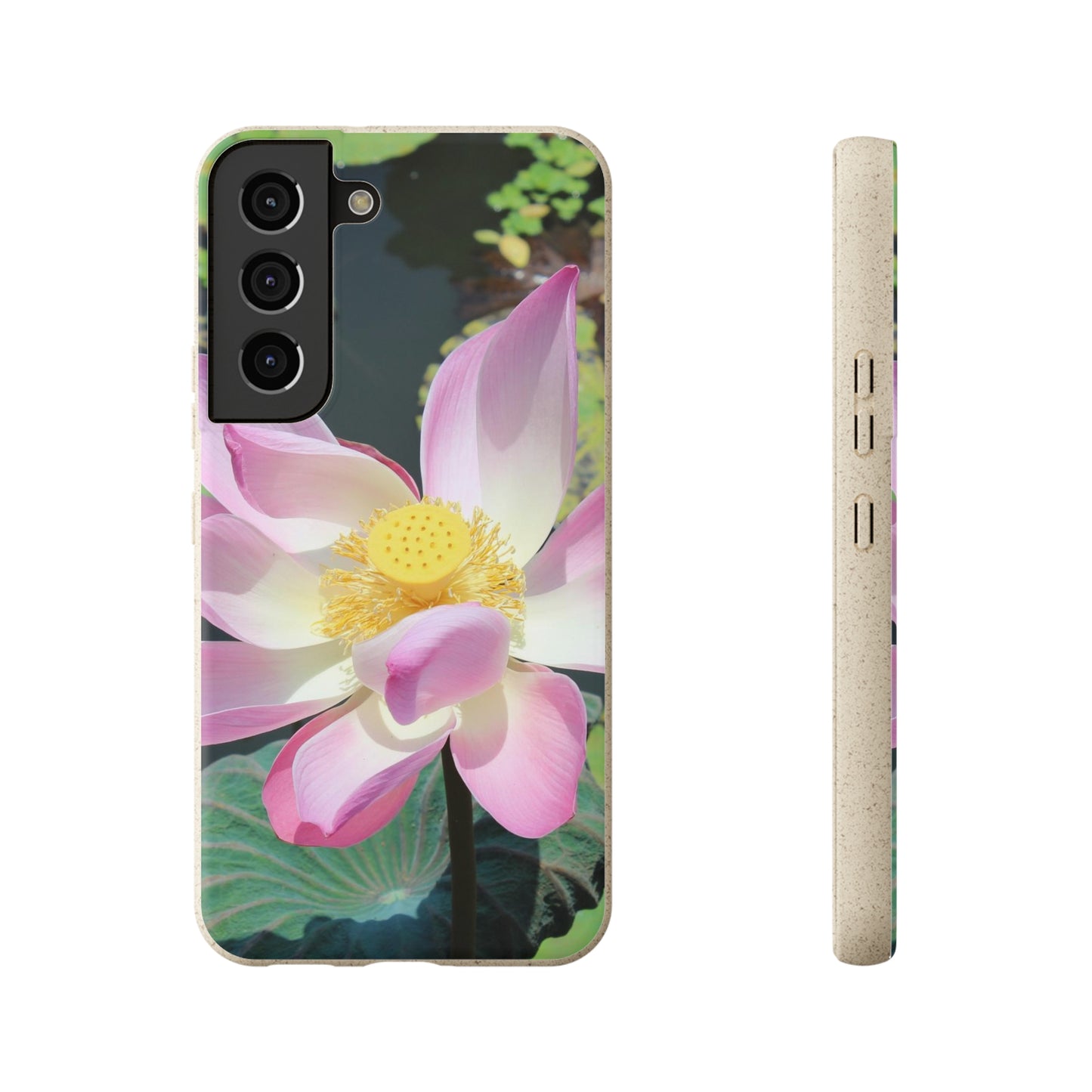 Pink lotus - Biodegradable Cases