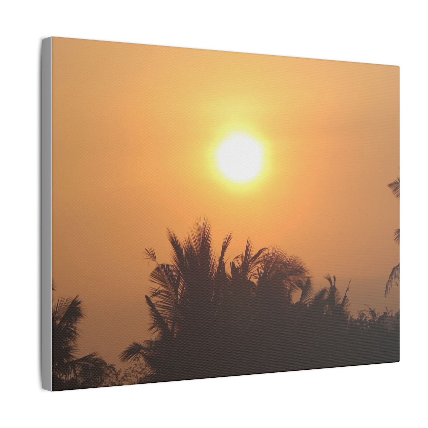 Tropical Ocean Sunset - Matte Canvas, Stretched, 0.75"