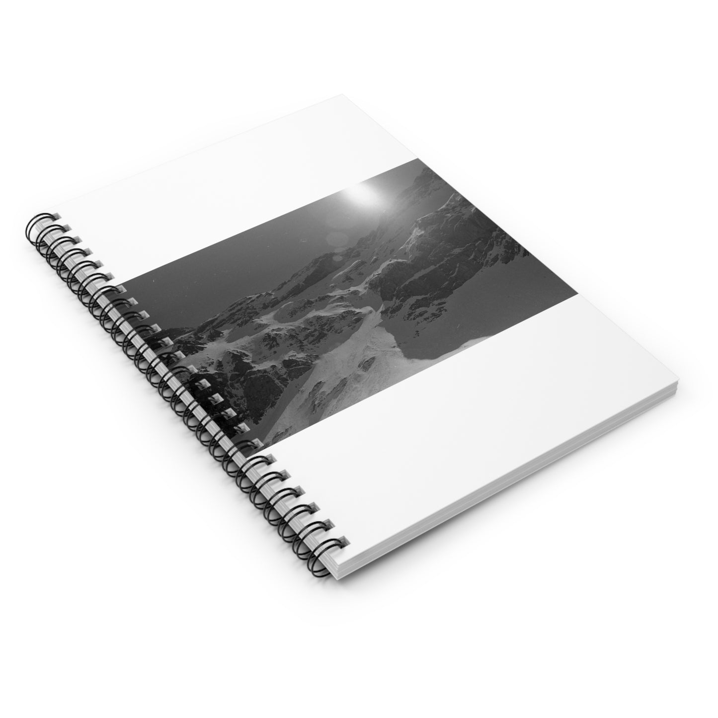 Sunny chute - Spiral Notebook - Ruled Line