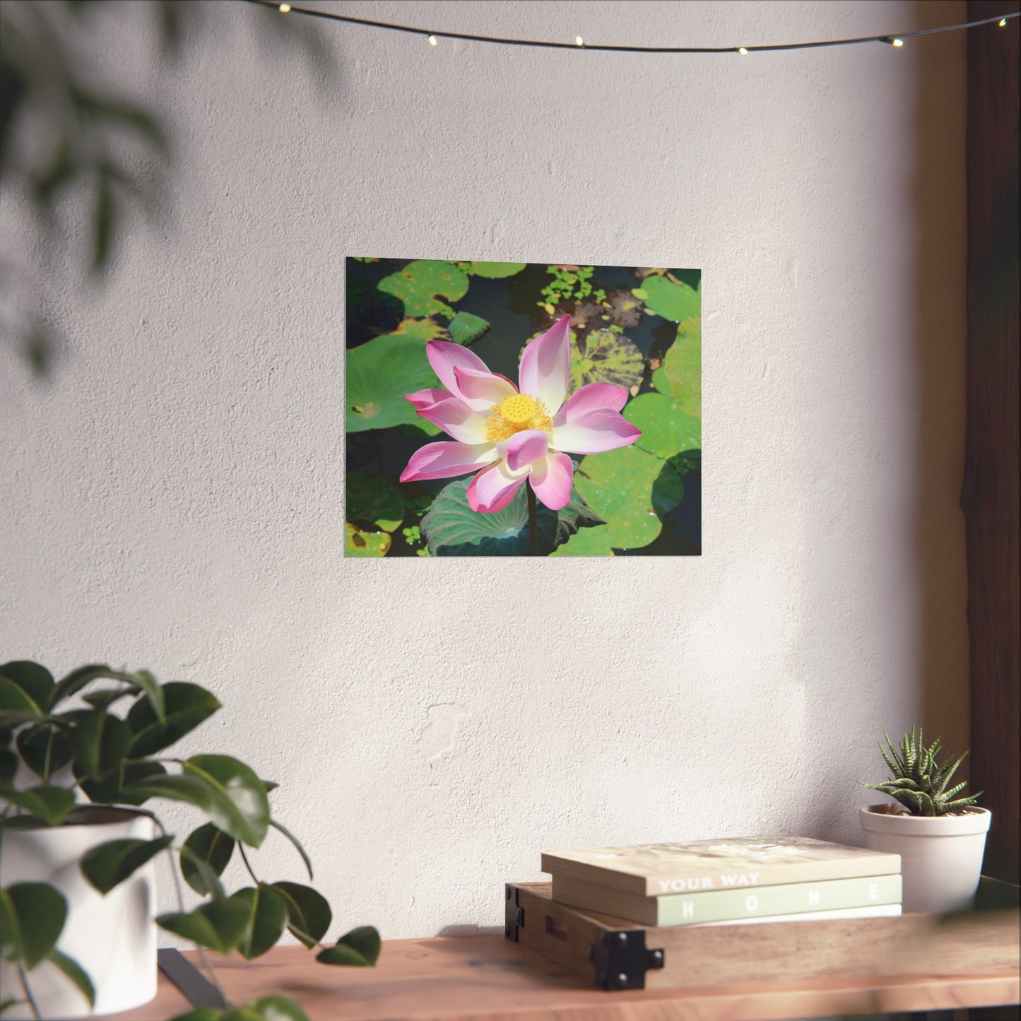Pink lotus - Fine Art Posters