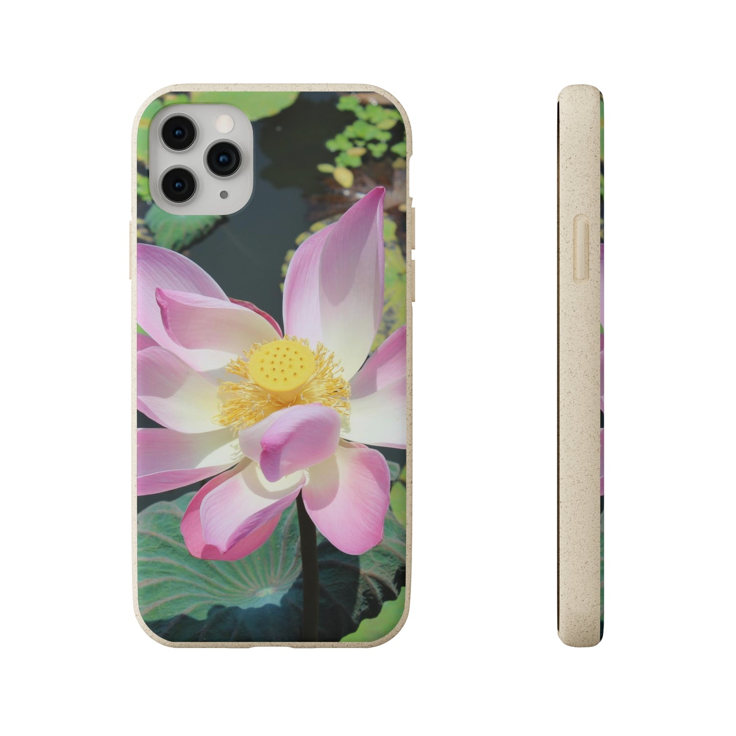 Pink lotus - Biodegradable Cases