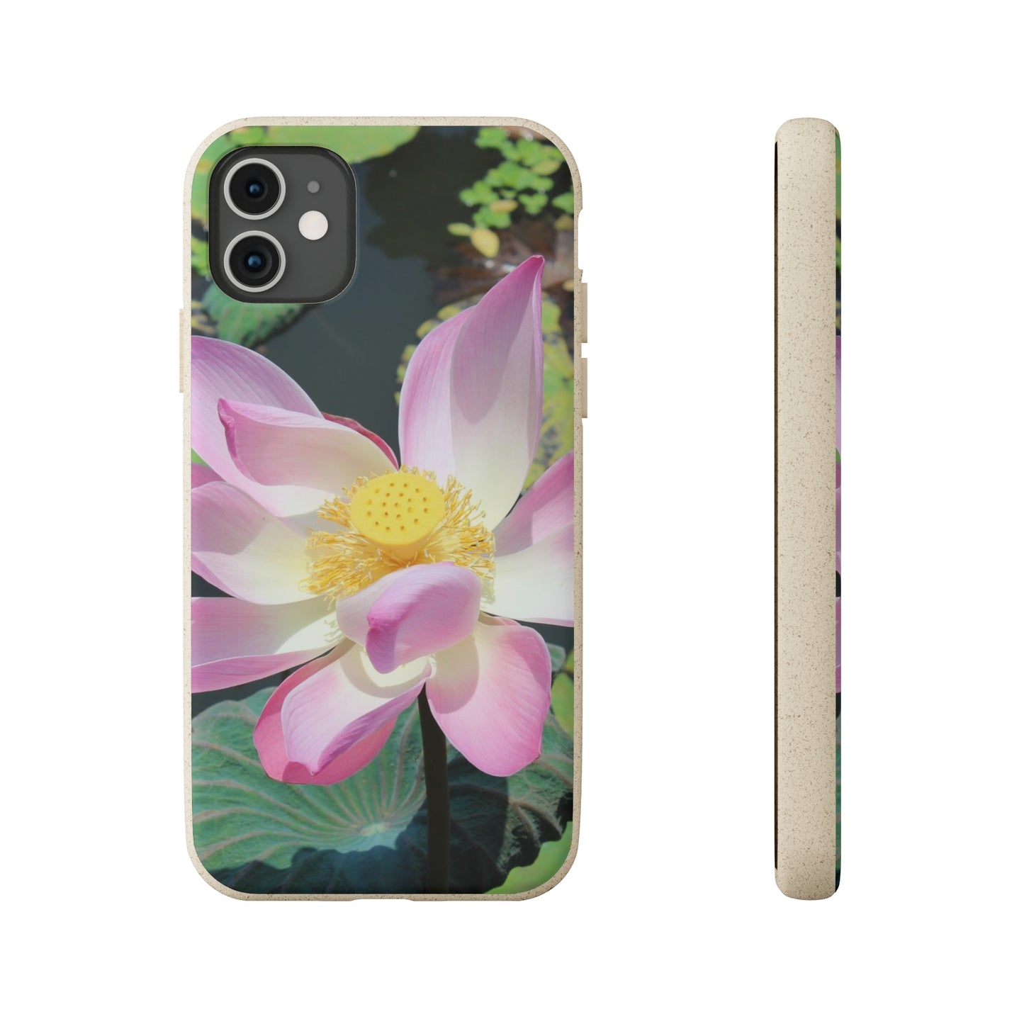 Pink lotus - Biodegradable Cases
