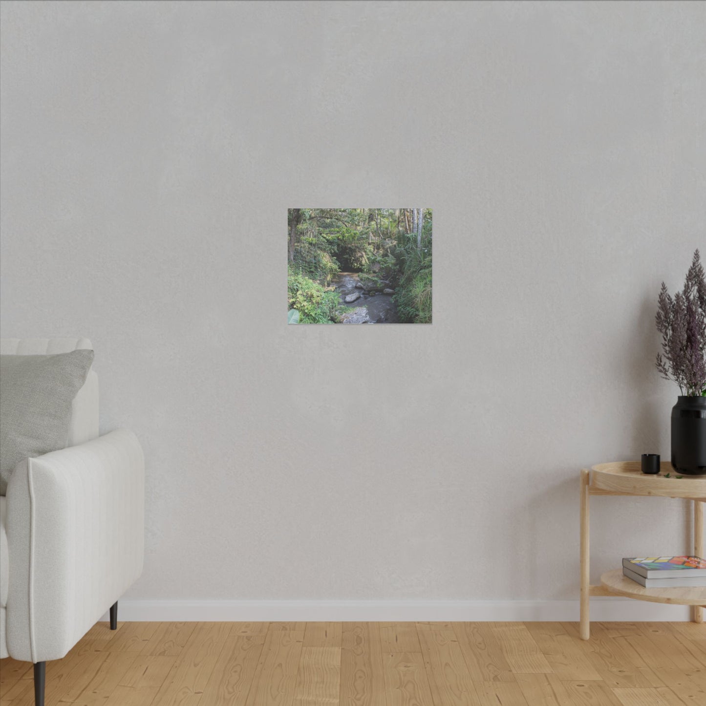Rainforest Stream - Matte Canvas, Stretched, 0.75"