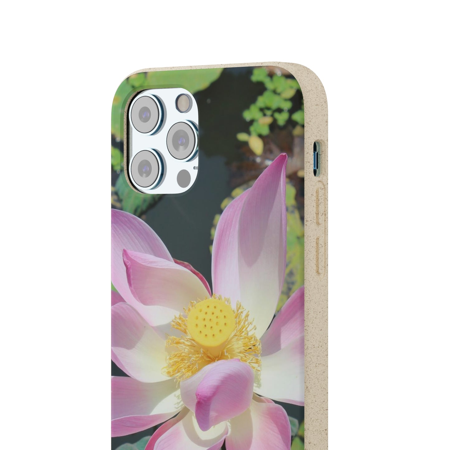 Pink lotus - Biodegradable Cases