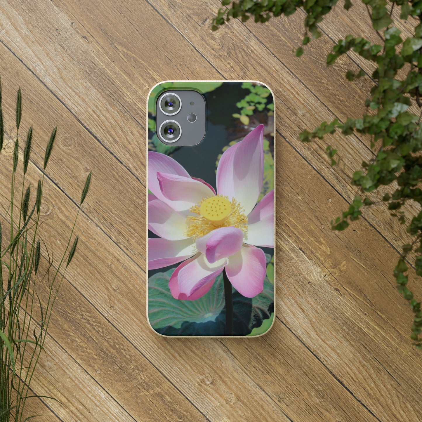 Pink lotus - Biodegradable Cases