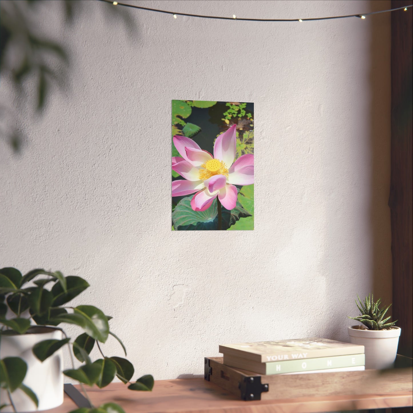 Pink lotus - Fine Art Posters