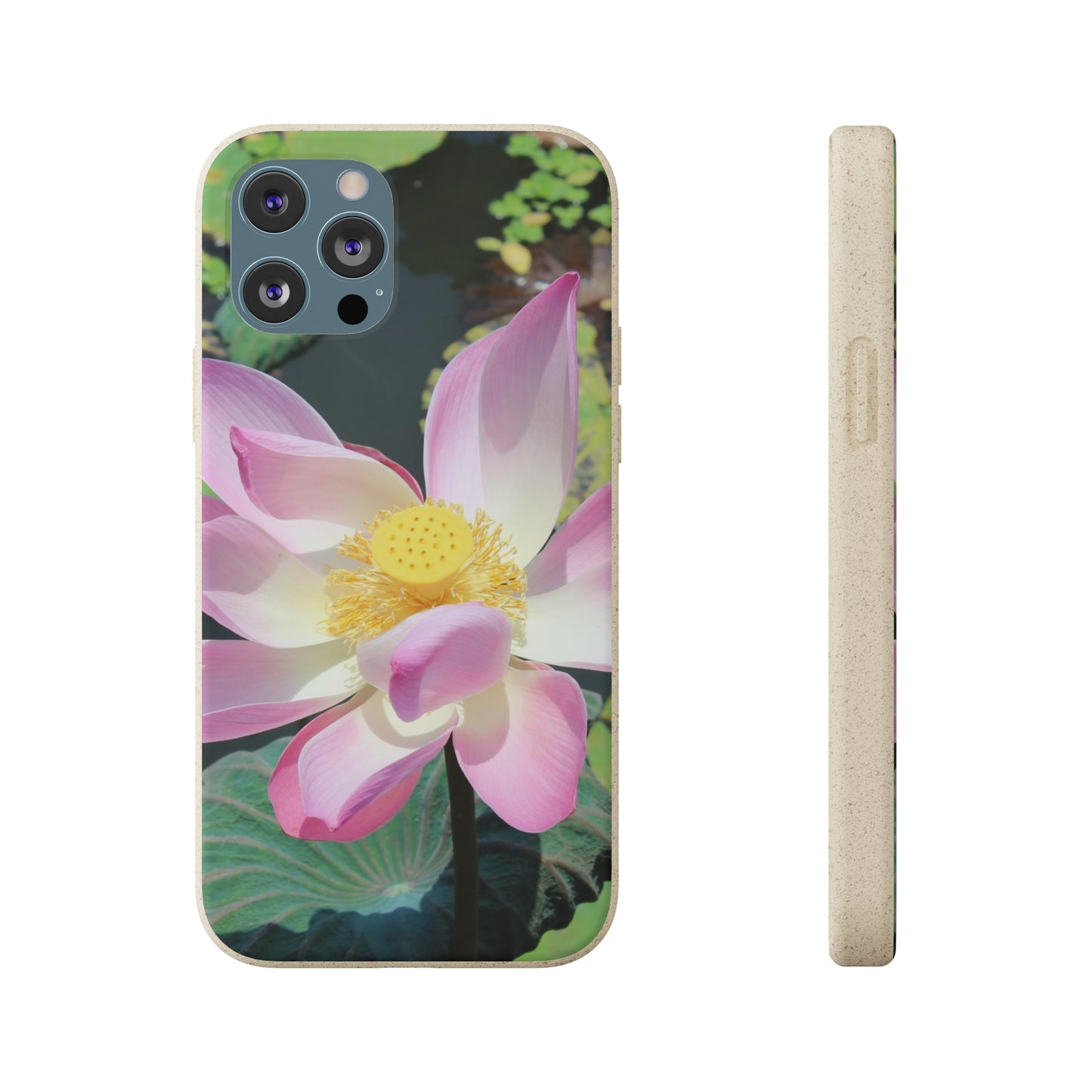Pink lotus - Biodegradable Cases
