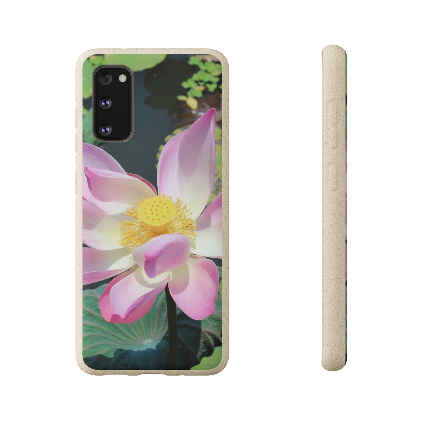 Pink lotus - Biodegradable Cases