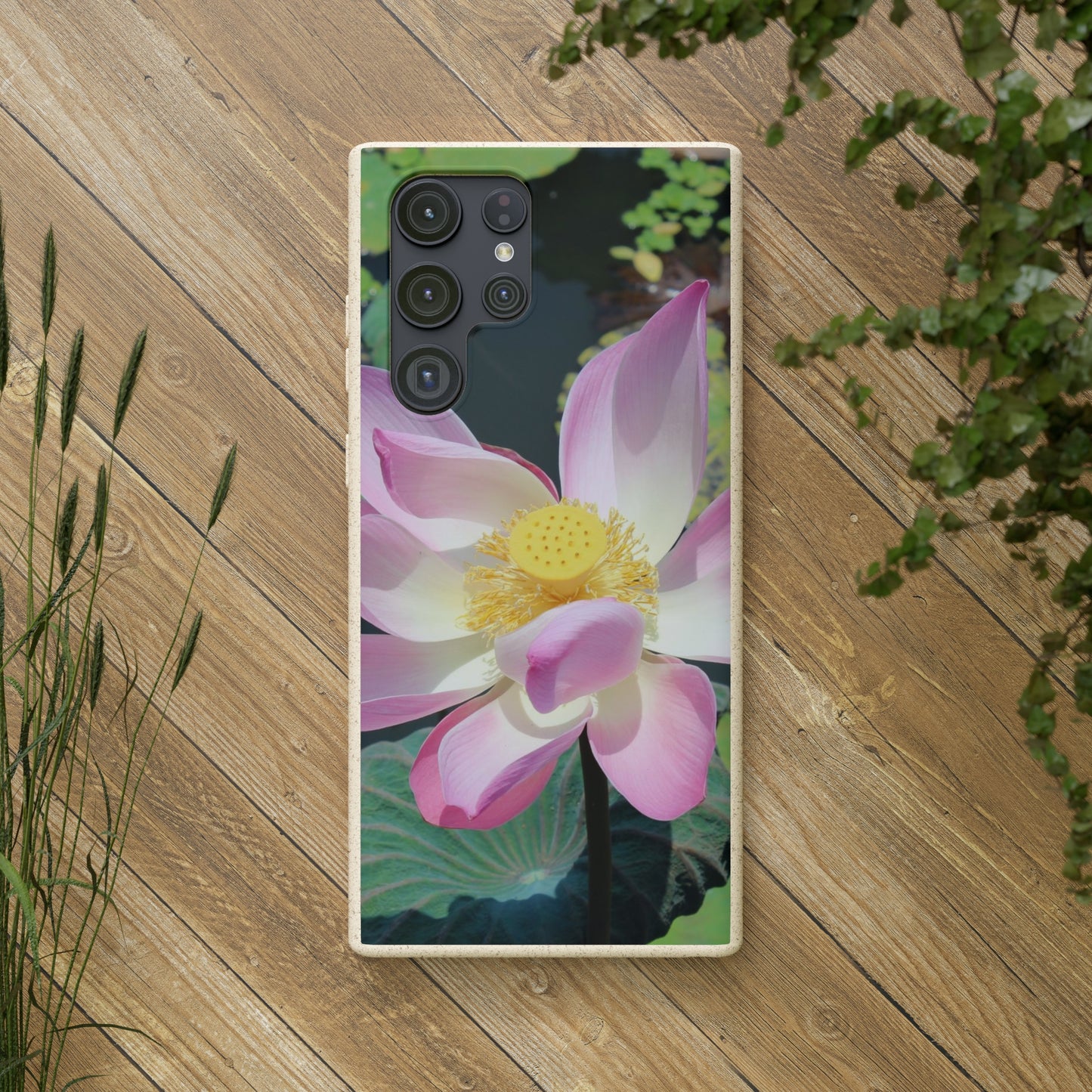 Pink lotus - Biodegradable Cases