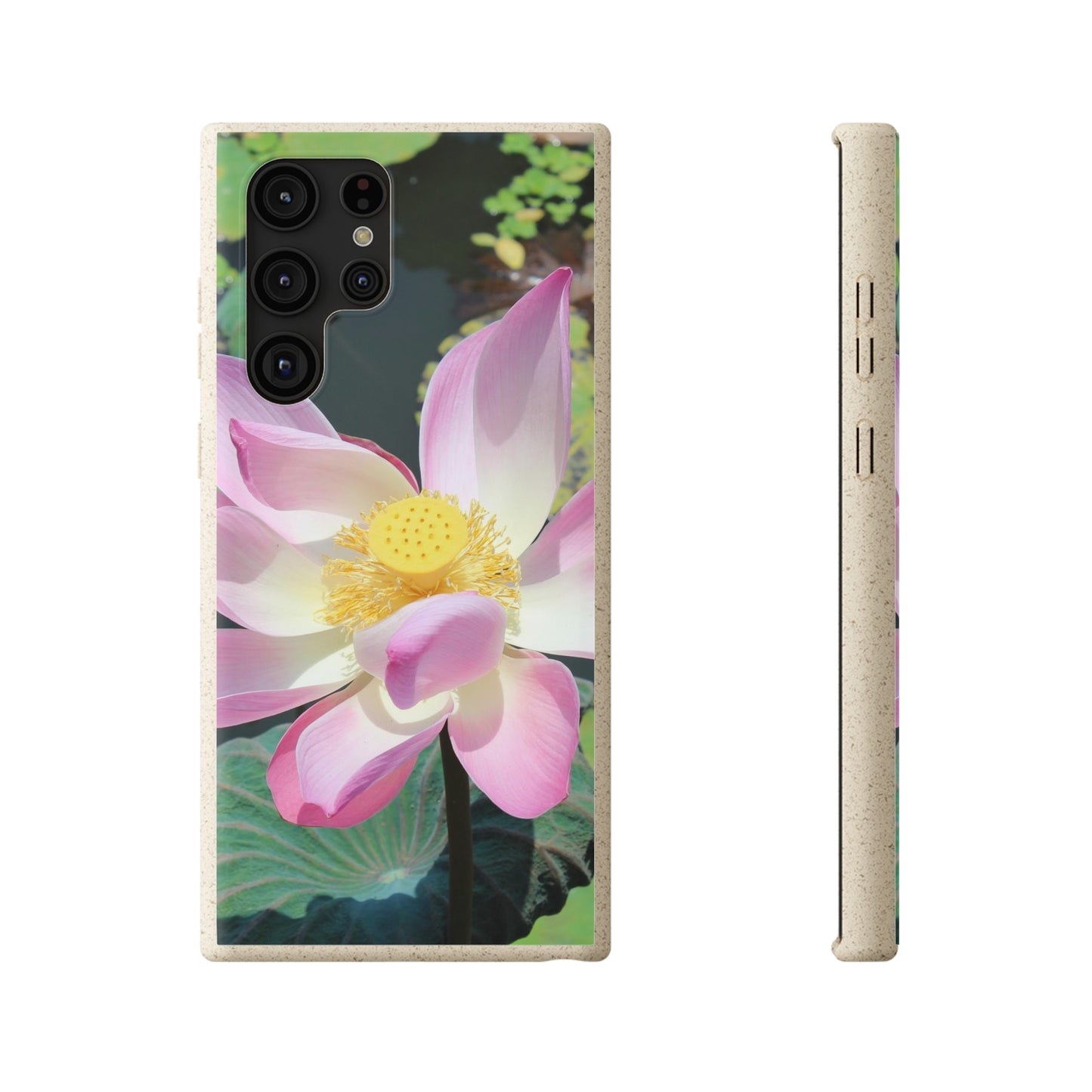 Pink lotus - Biodegradable Cases