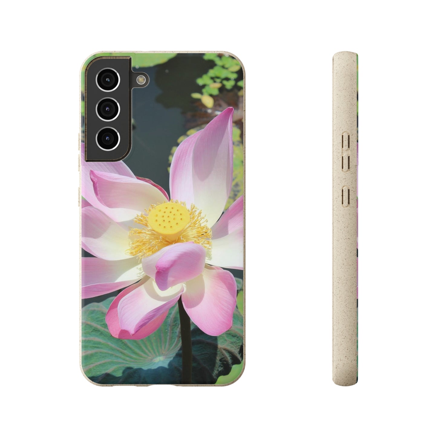 Pink lotus - Biodegradable Cases