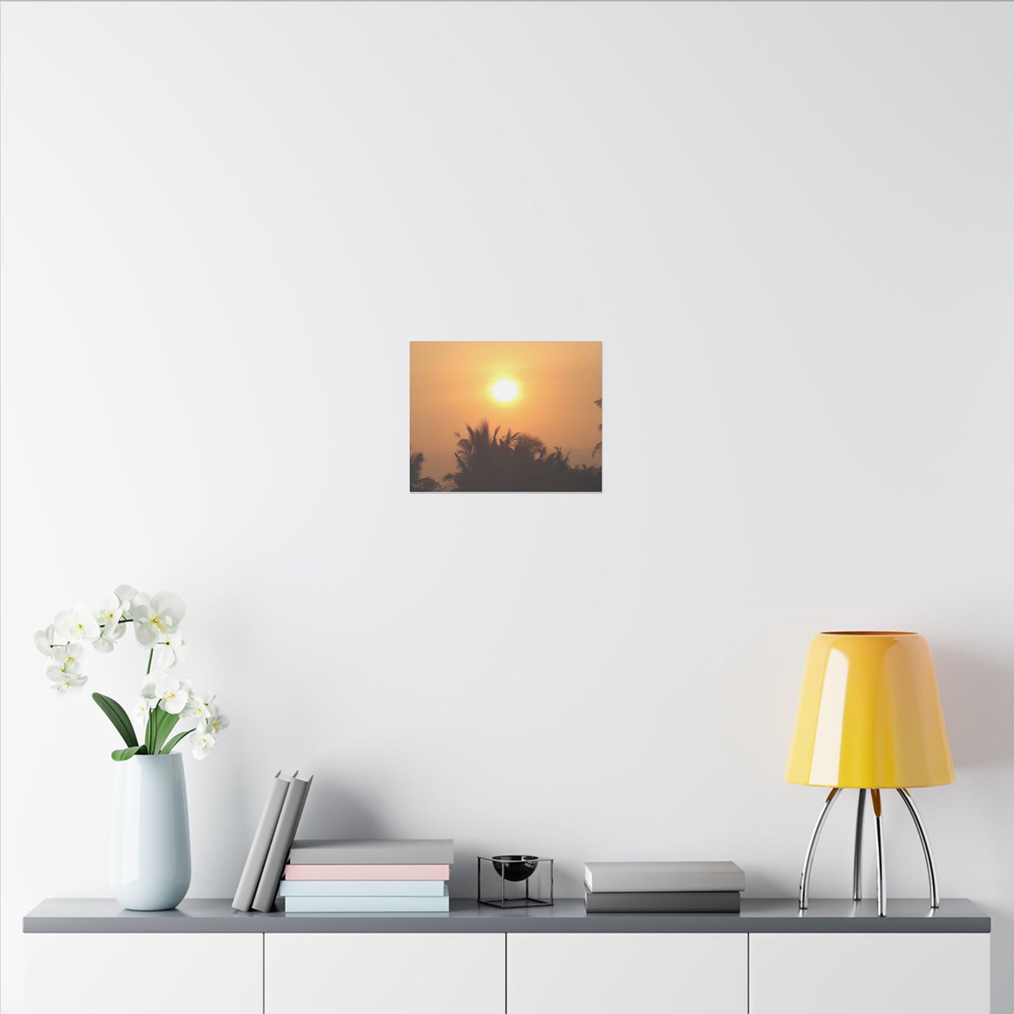 Tropical Ocean Sunset - Matte Canvas, Stretched, 0.75"