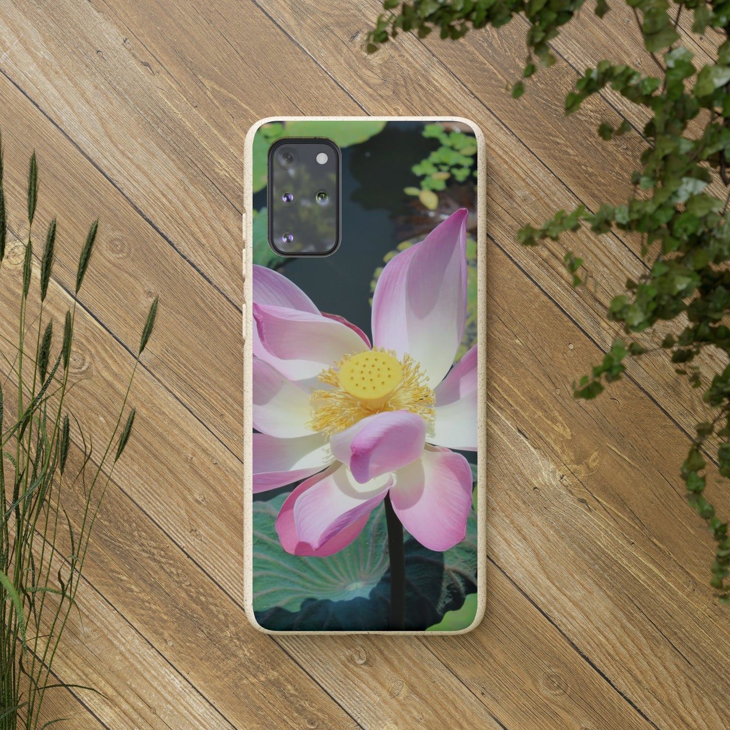 Pink lotus - Biodegradable Cases