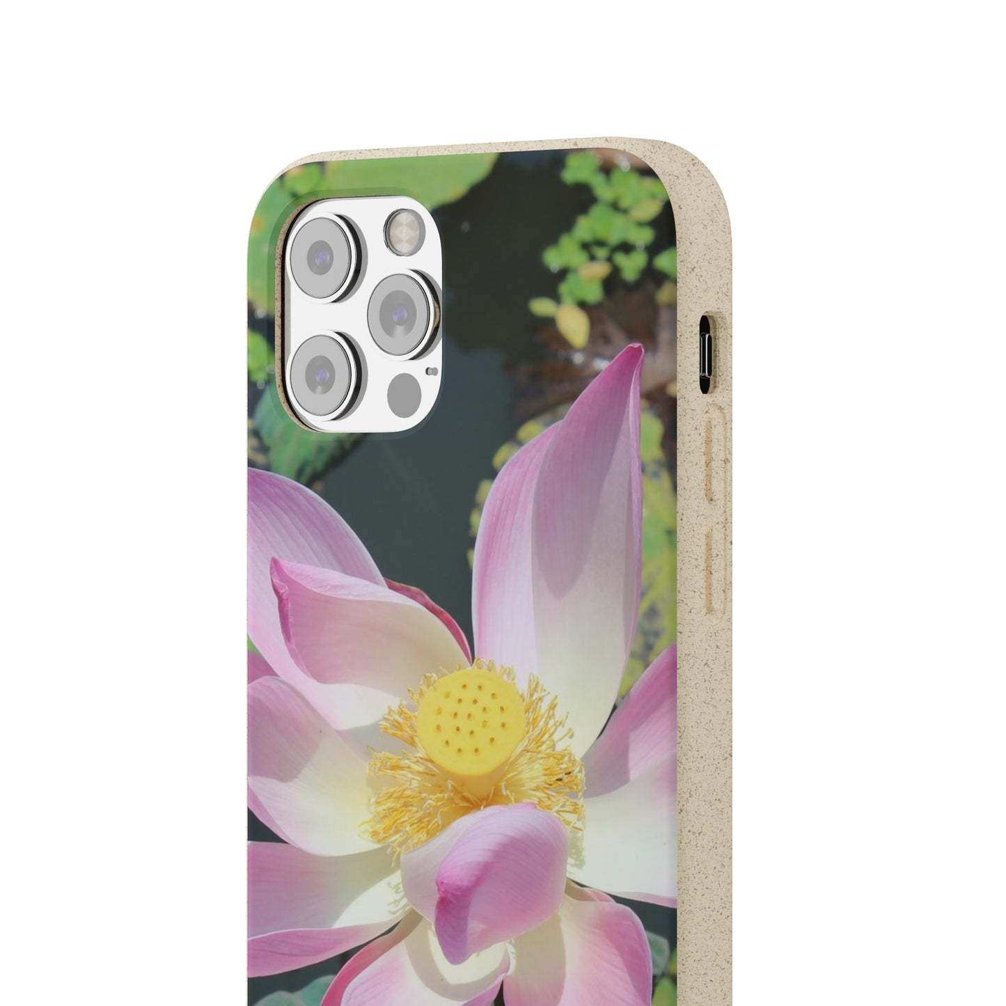Pink lotus - Biodegradable Cases