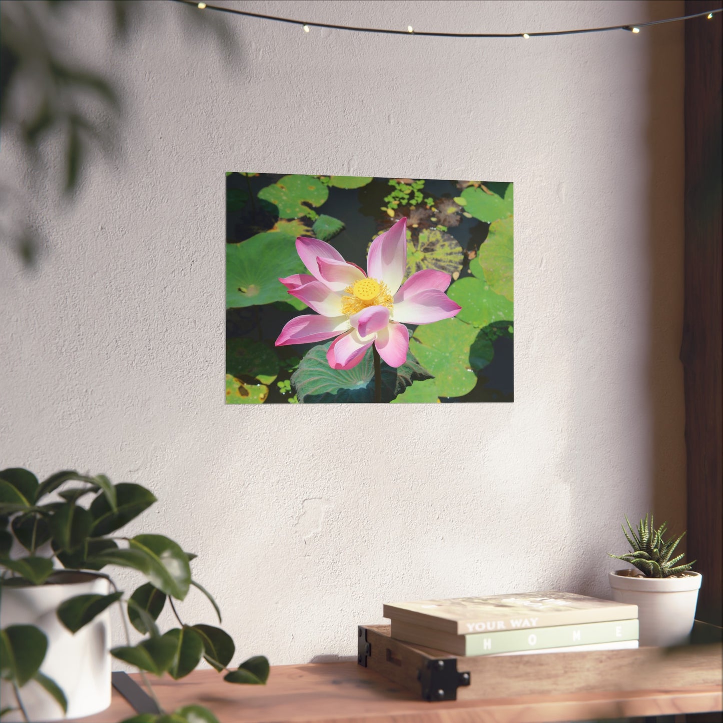 Pink lotus - Fine Art Posters