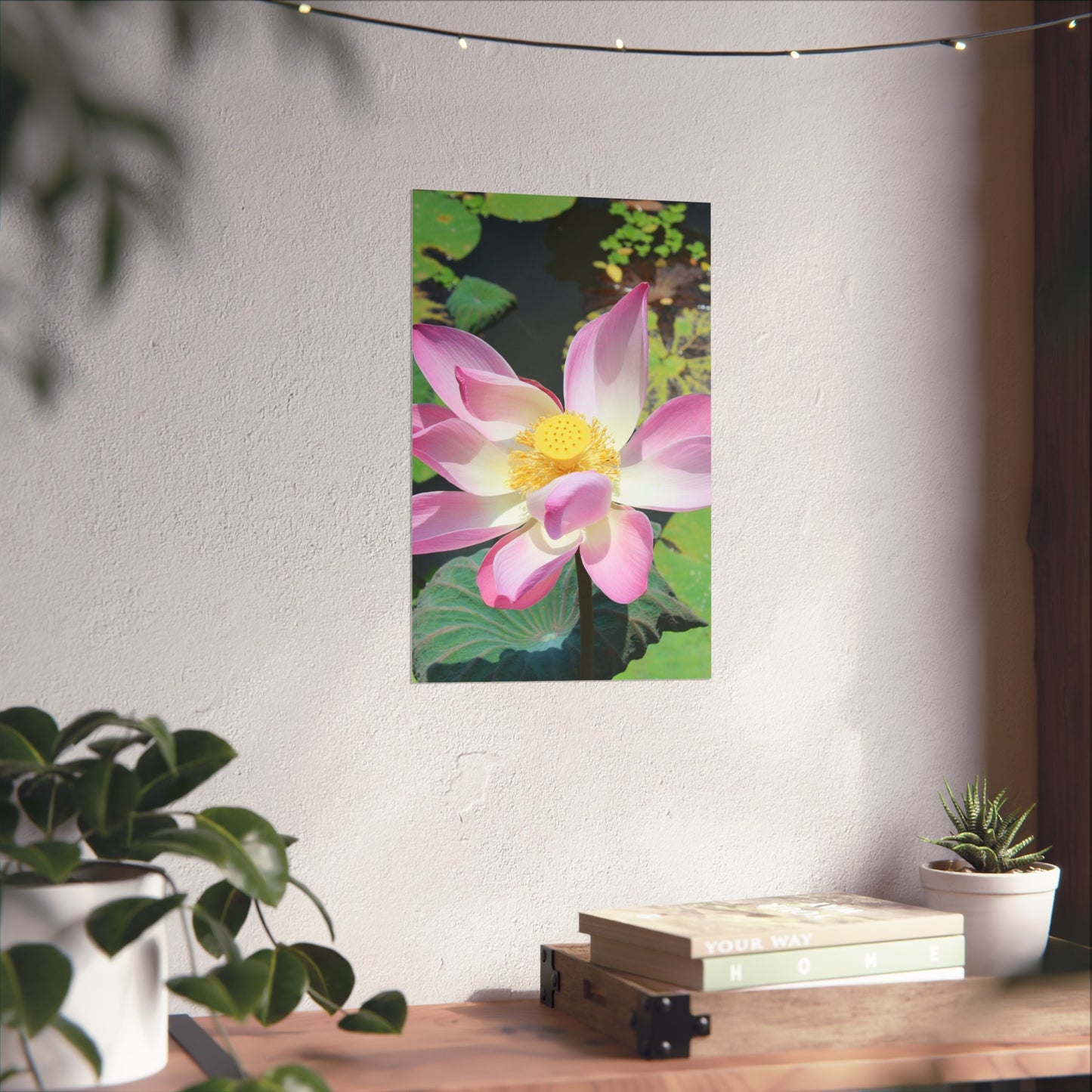 Pink lotus - Fine Art Posters