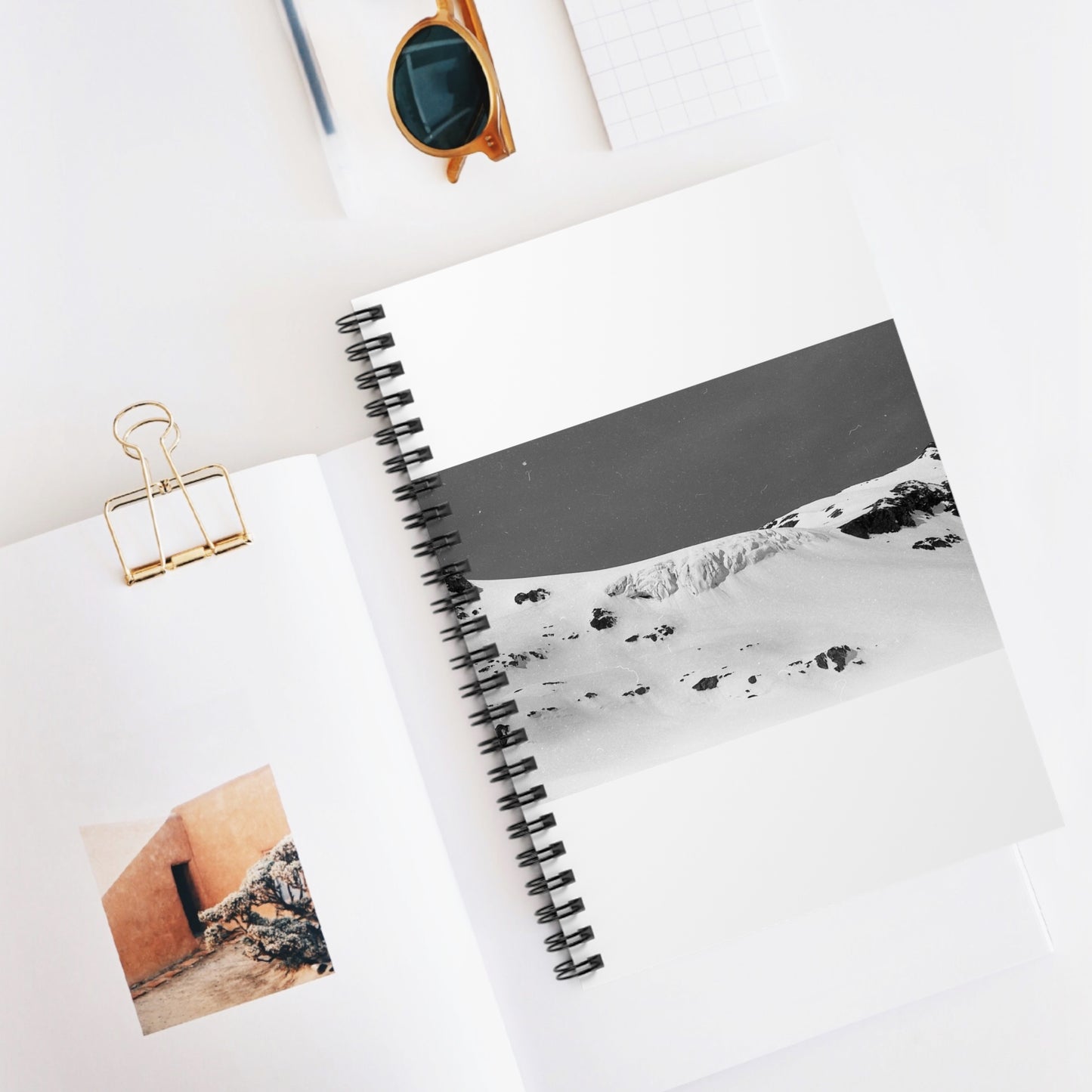Glacier - Spiral Notebook - Ruled Line