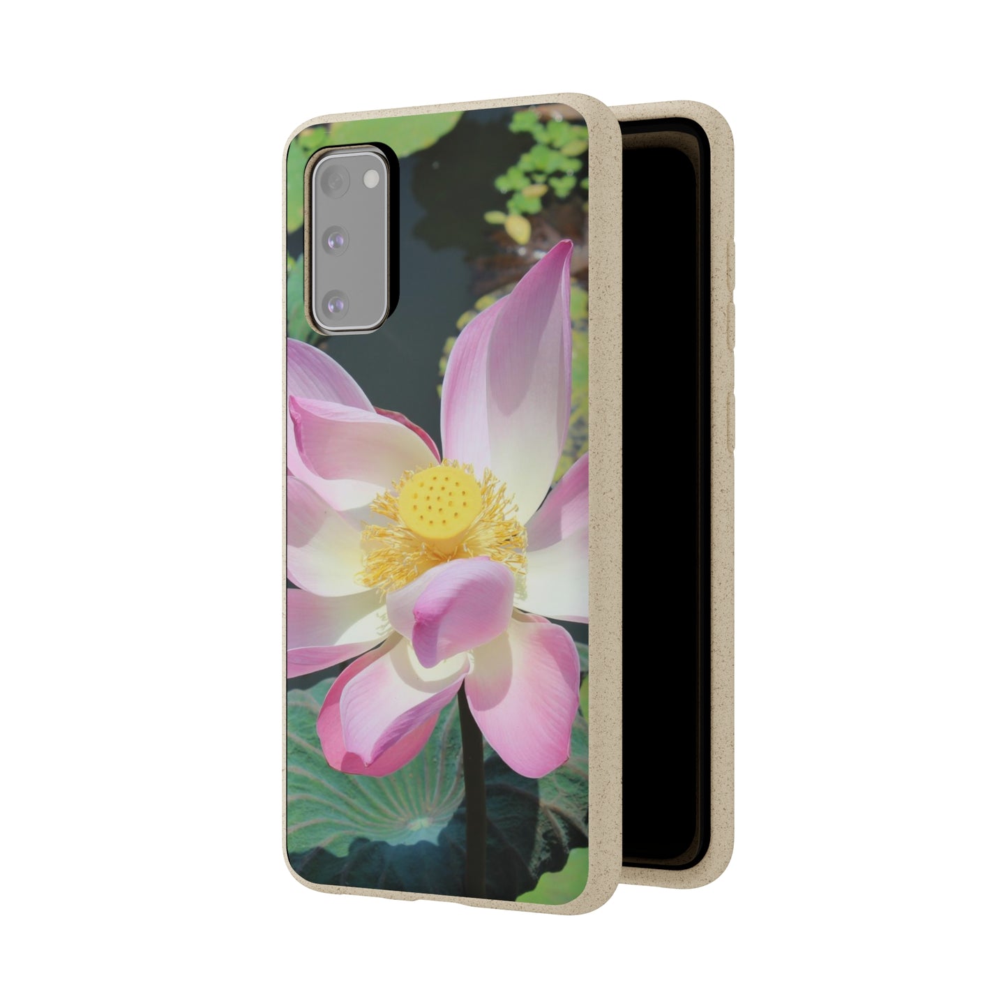 Pink lotus - Biodegradable Cases