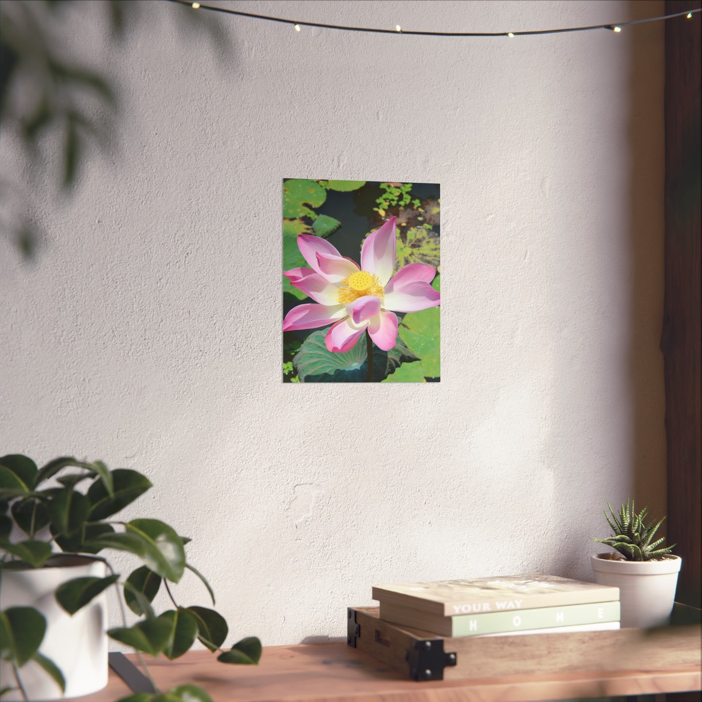Pink lotus - Fine Art Posters
