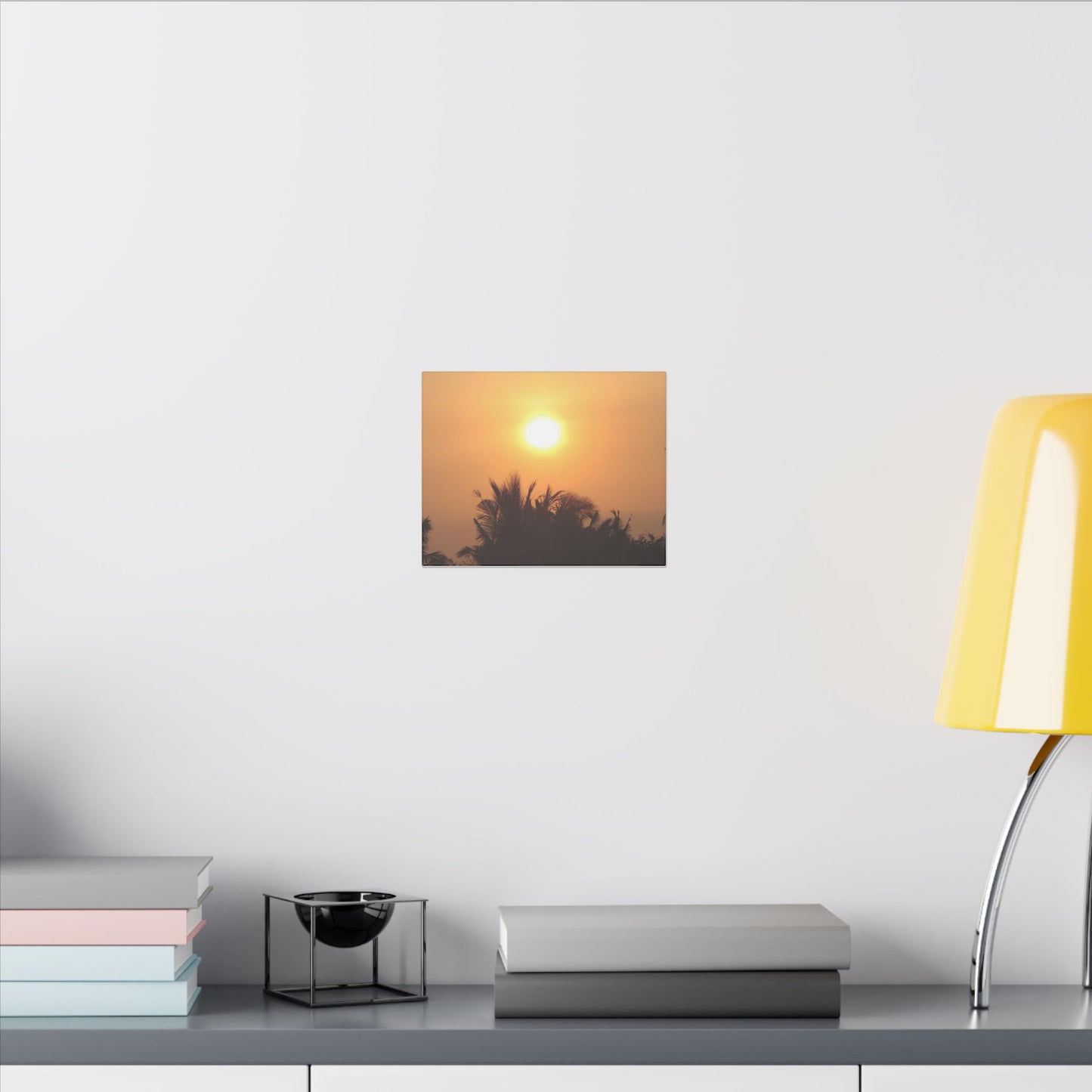 Tropical Ocean Sunset - Matte Canvas, Stretched, 0.75"