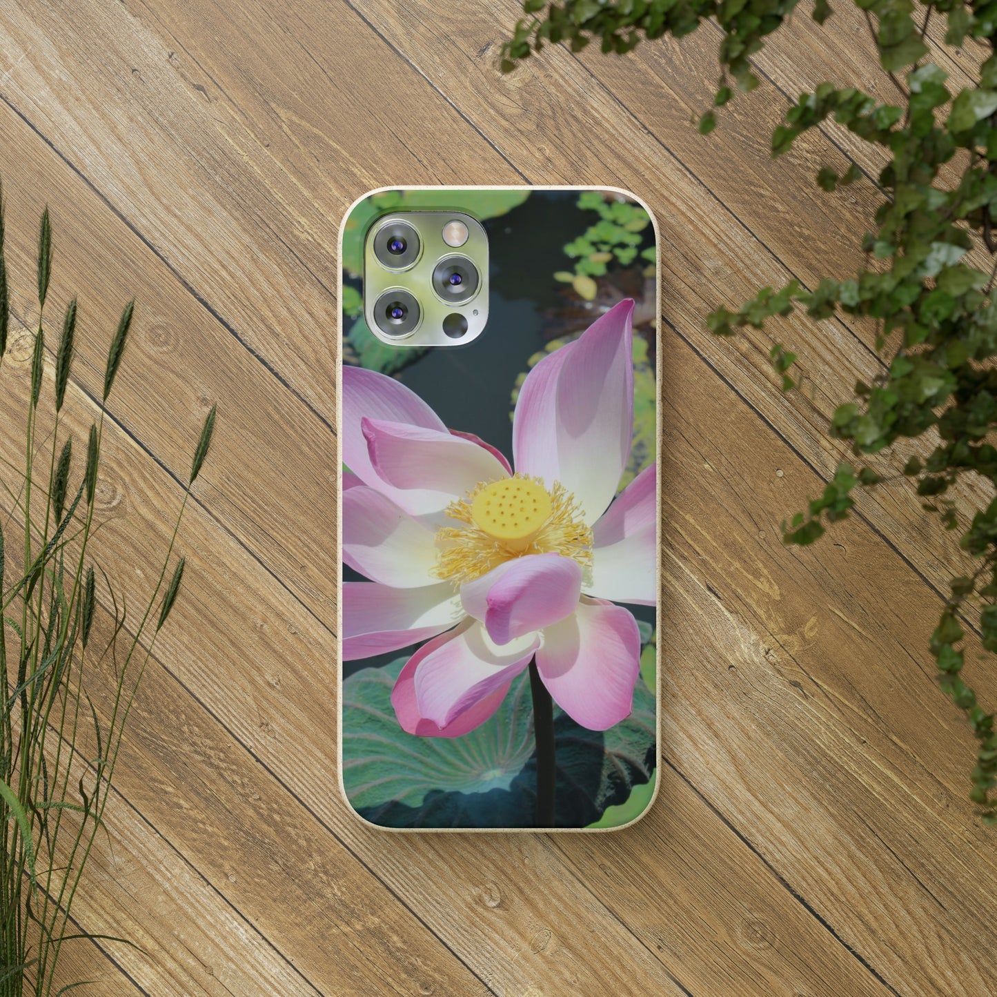 Pink lotus - Biodegradable Cases