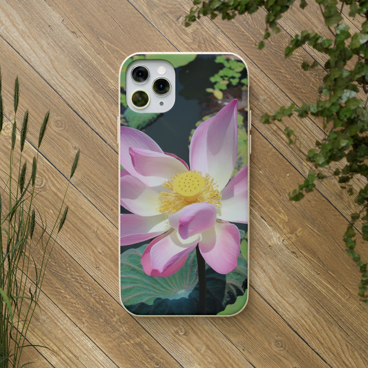 Pink lotus - Biodegradable Cases