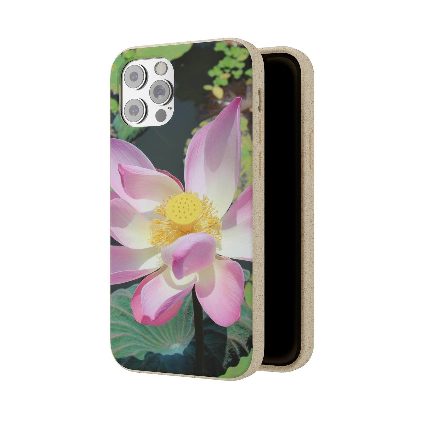 Pink lotus - Biodegradable Cases