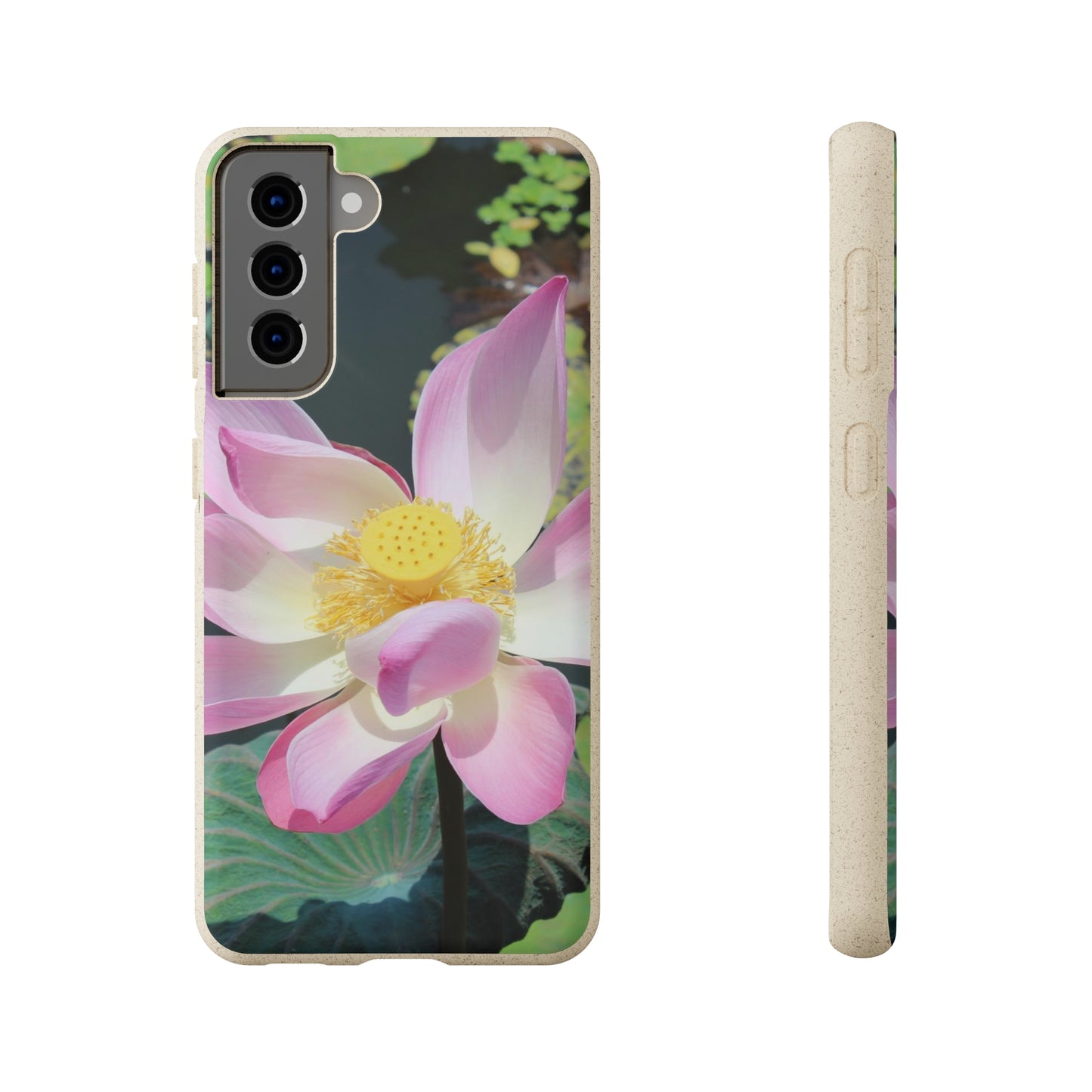 Pink lotus - Biodegradable Cases