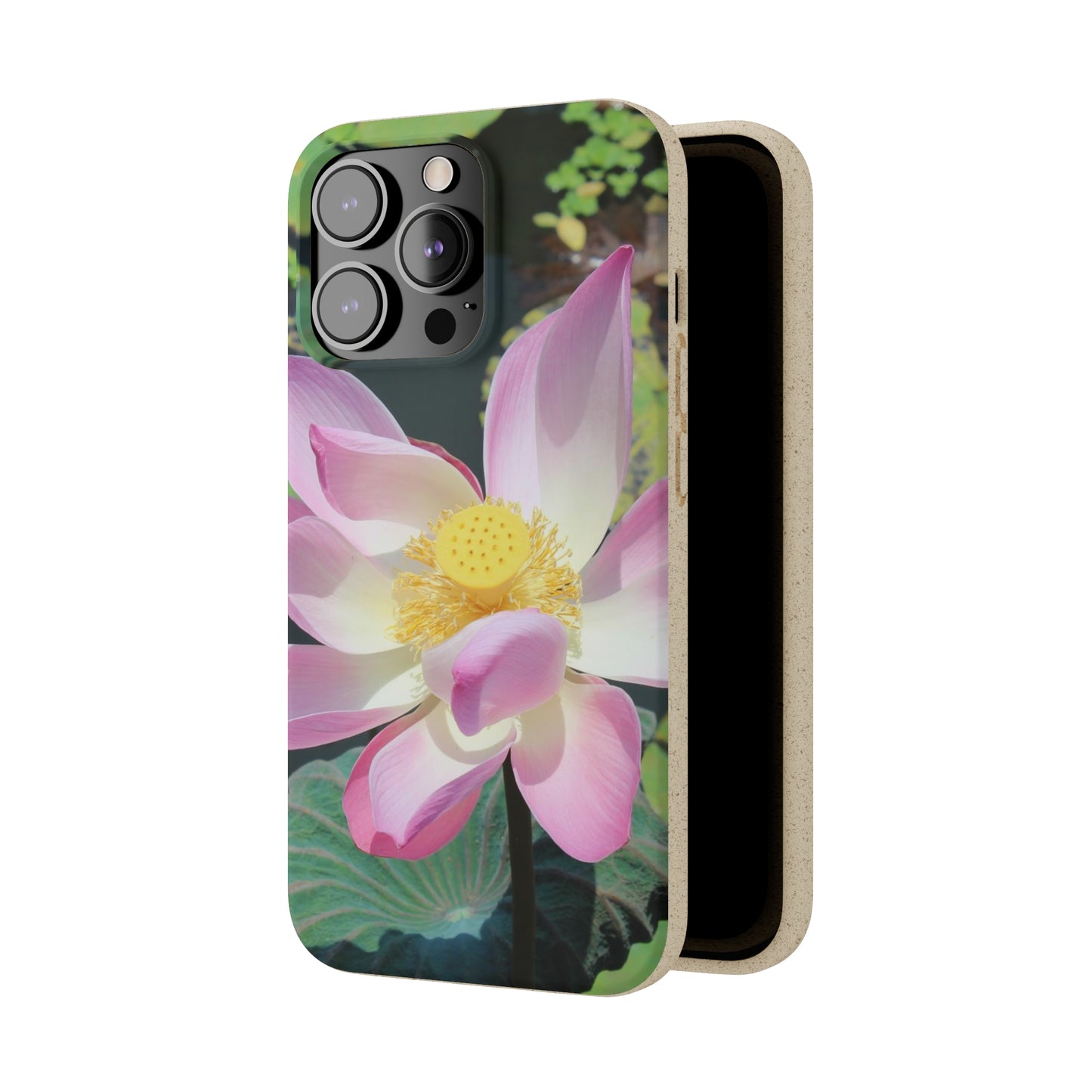 Pink lotus - Biodegradable Cases