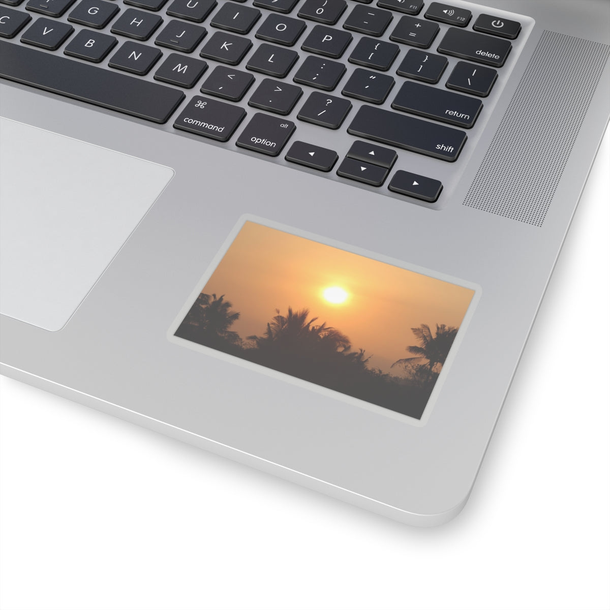 Tropical ocean sunset - Kiss-Cut Stickers