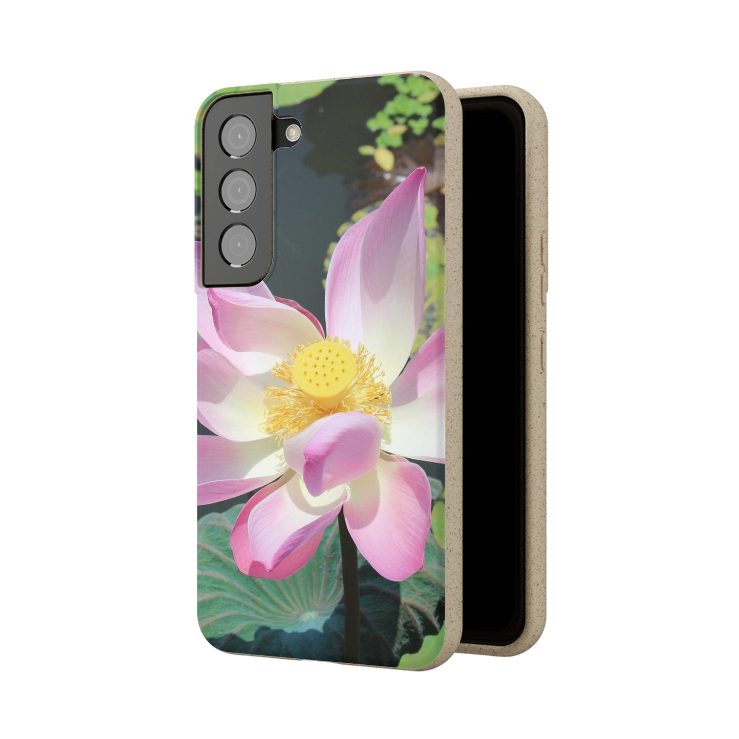 Pink lotus - Biodegradable Cases