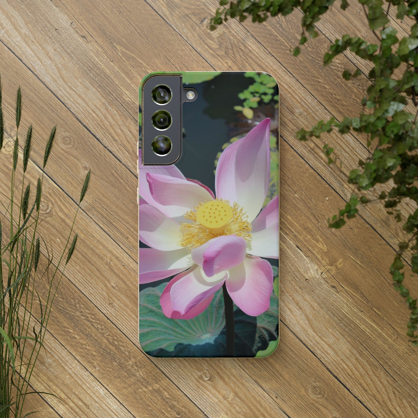 Pink lotus - Biodegradable Cases