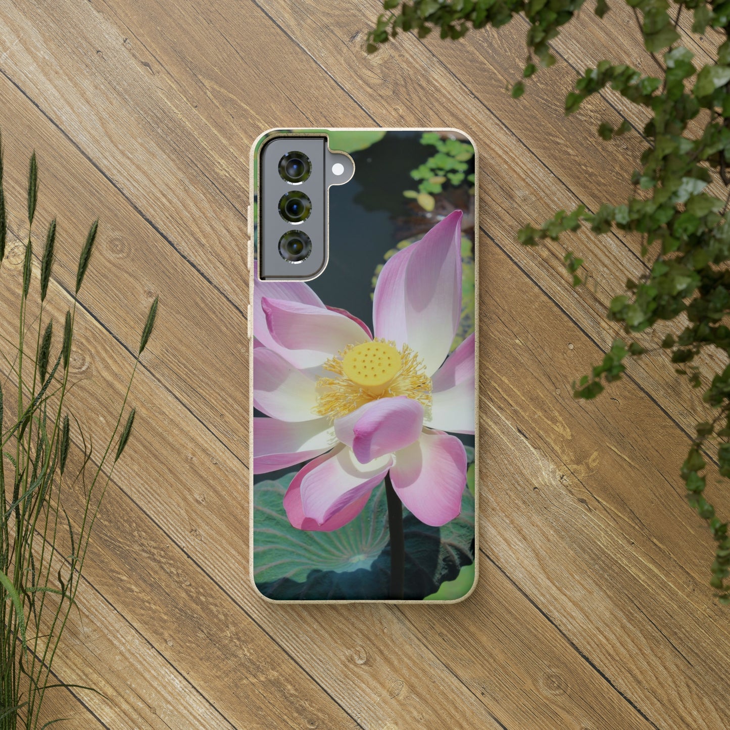 Pink lotus - Biodegradable Cases