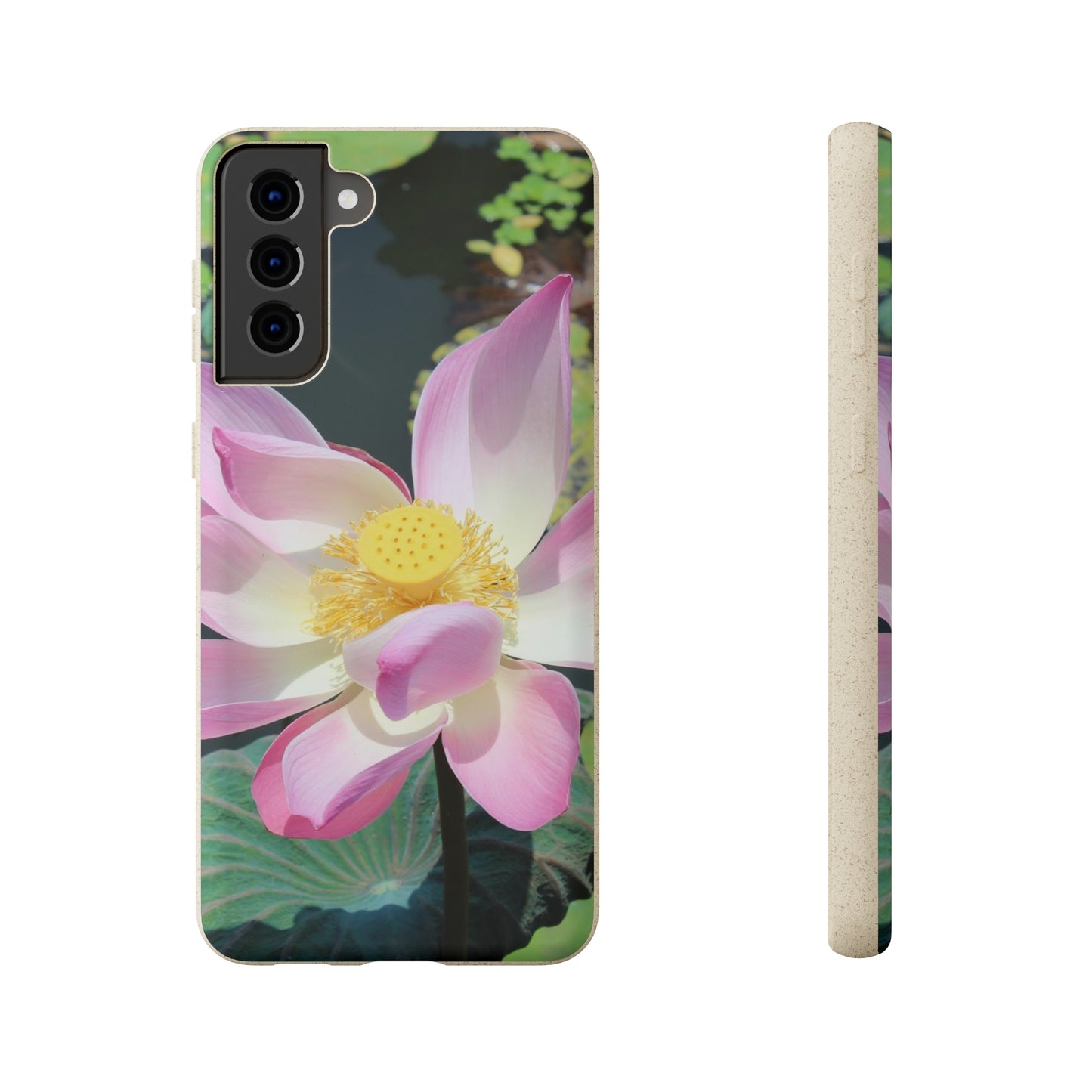 Pink lotus - Biodegradable Cases