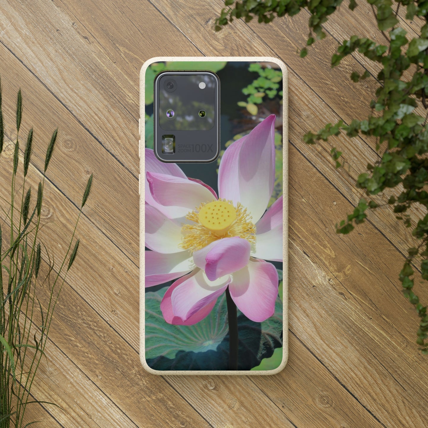 Pink lotus - Biodegradable Cases