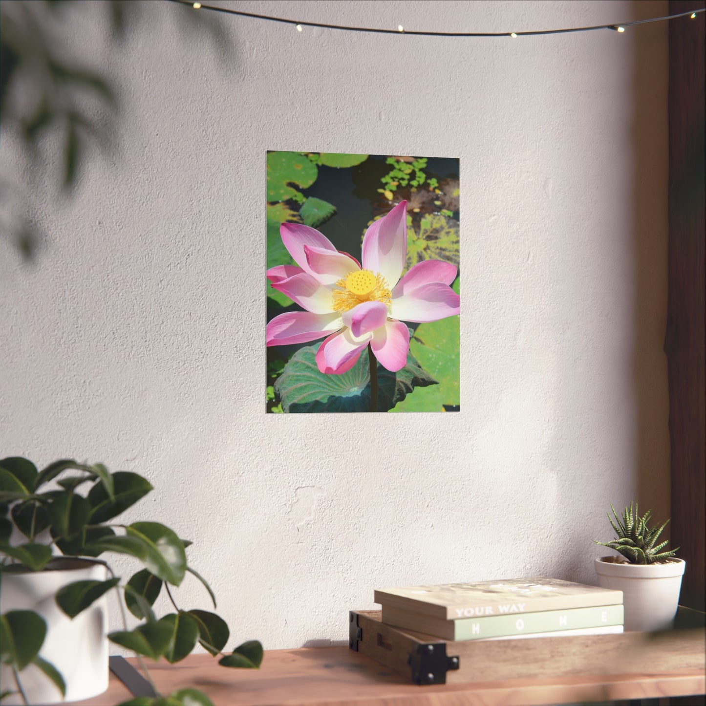 Pink lotus - Fine Art Posters