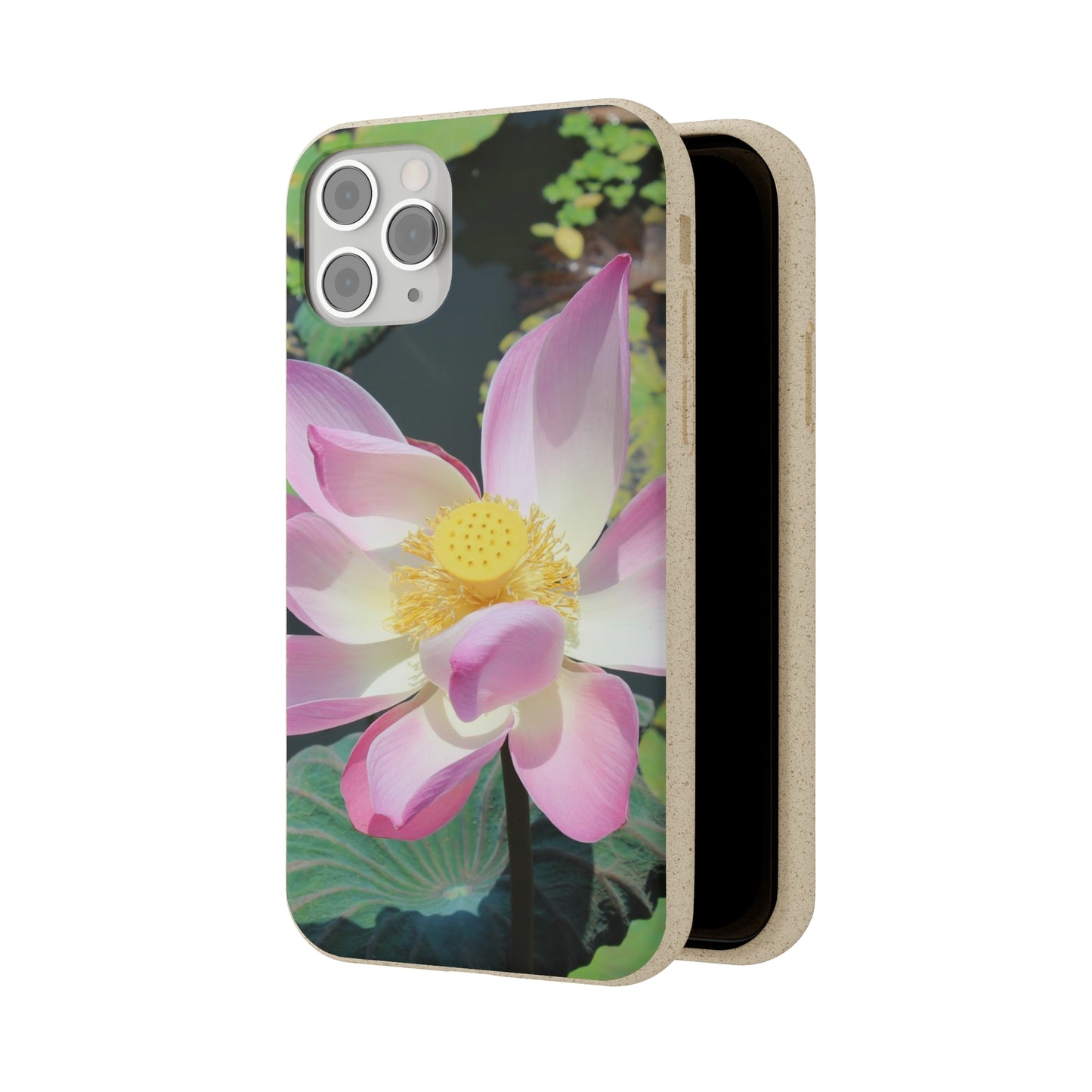 Pink lotus - Biodegradable Cases