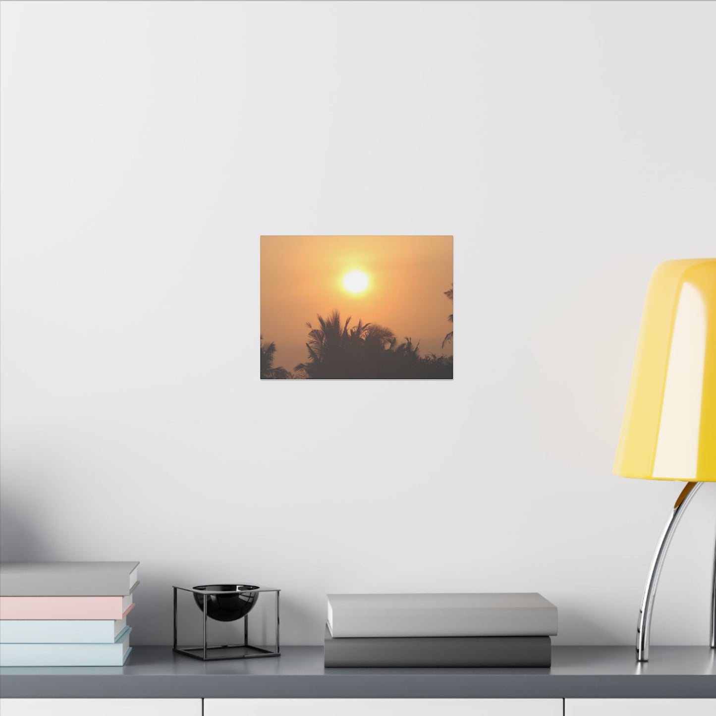 Tropical Ocean Sunset - Matte Canvas, Stretched, 0.75"
