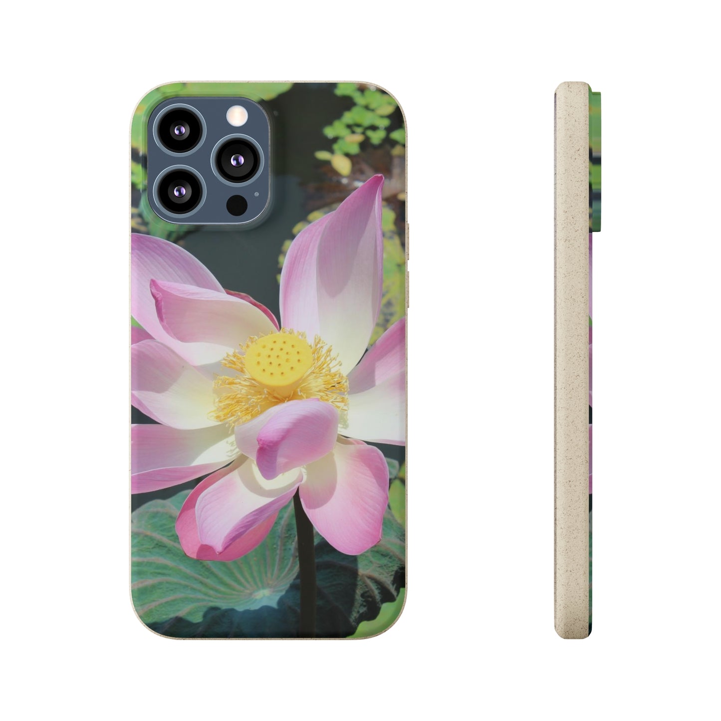 Pink lotus - Biodegradable Cases
