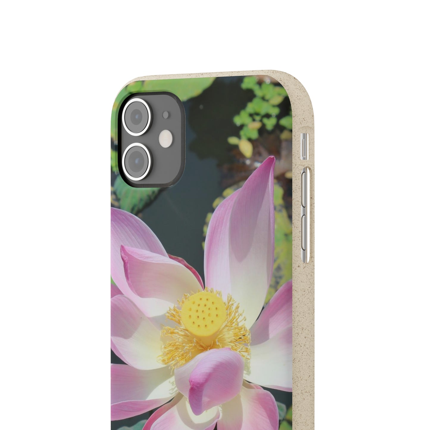 Pink lotus - Biodegradable Cases