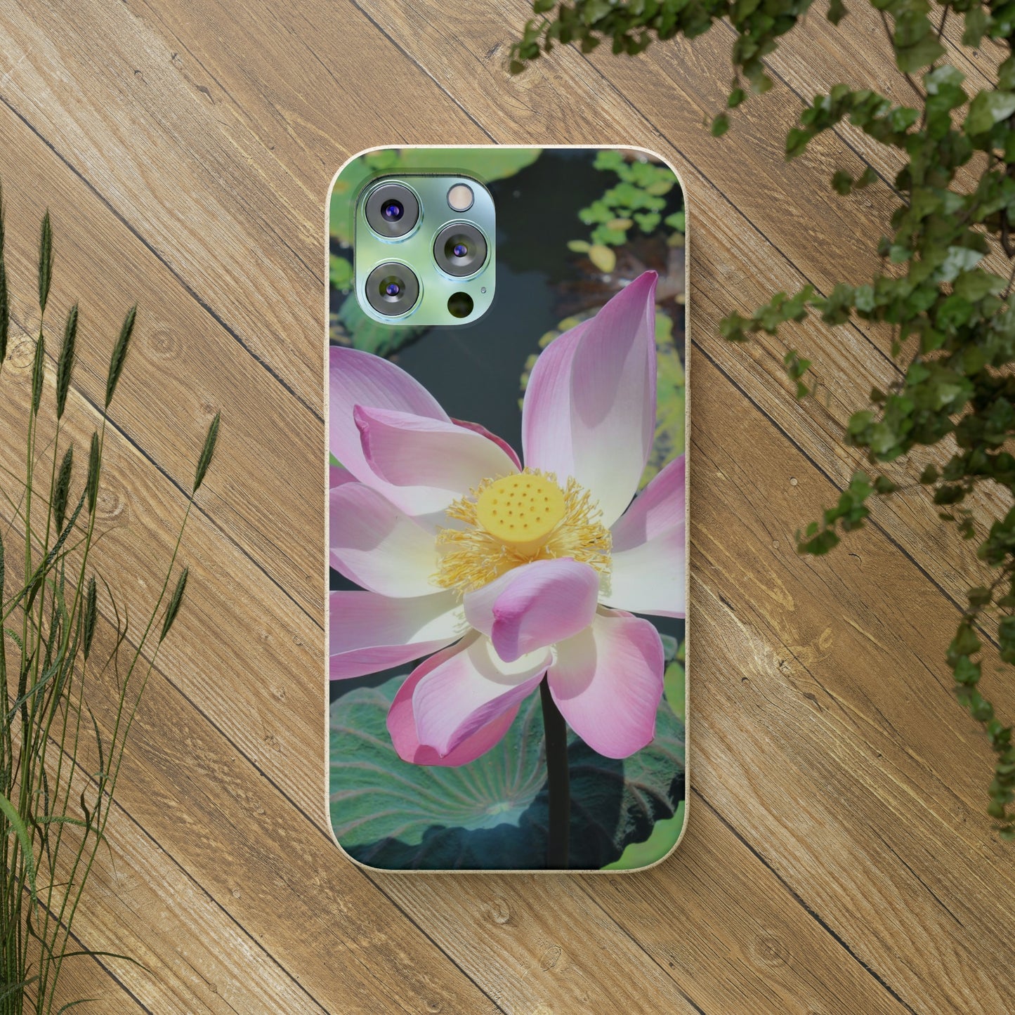 Pink lotus - Biodegradable Cases