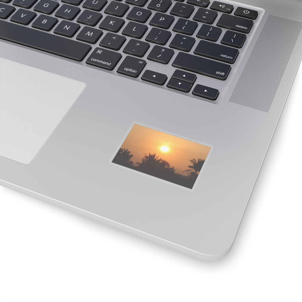 Tropical ocean sunset - Kiss-Cut Stickers