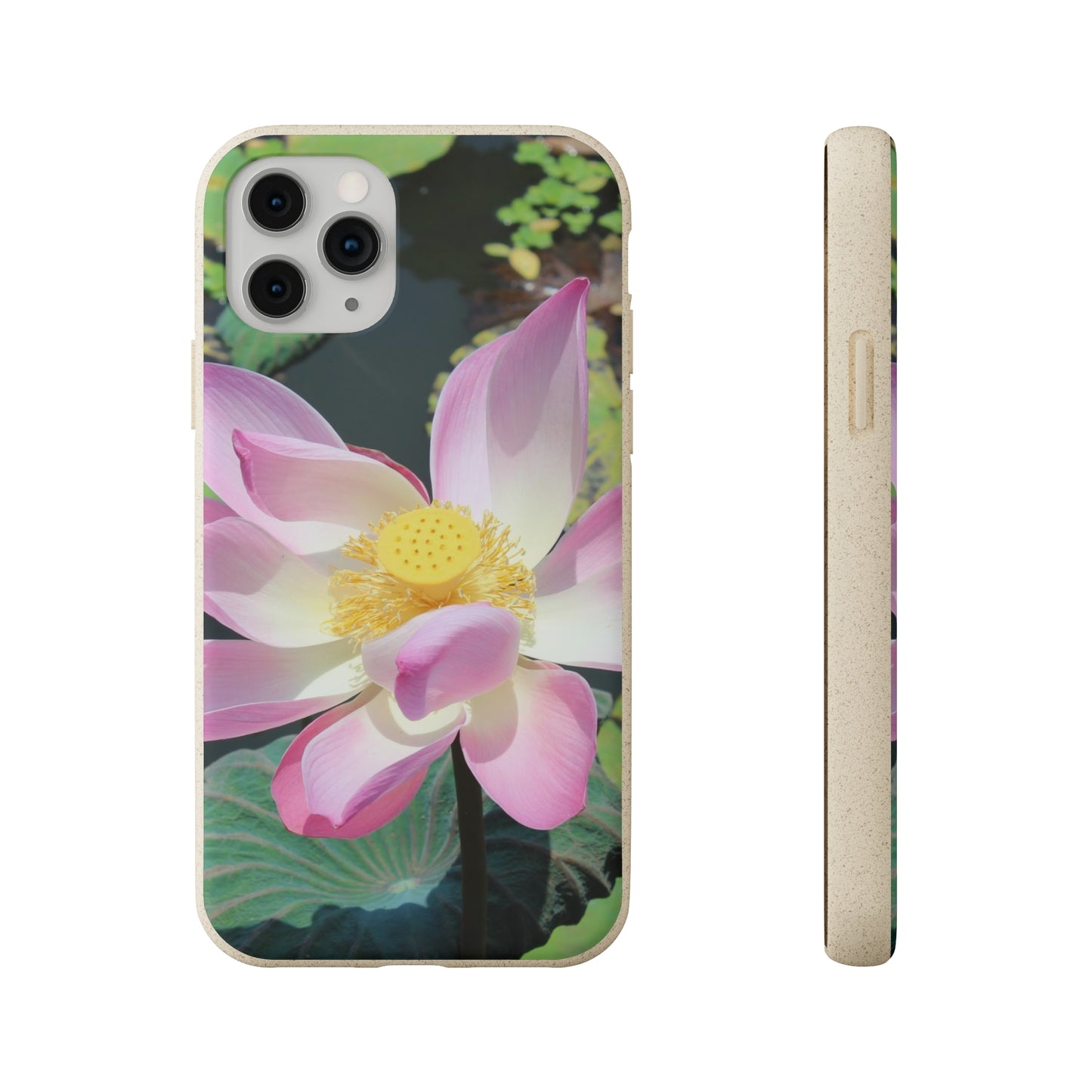 Pink lotus - Biodegradable Cases