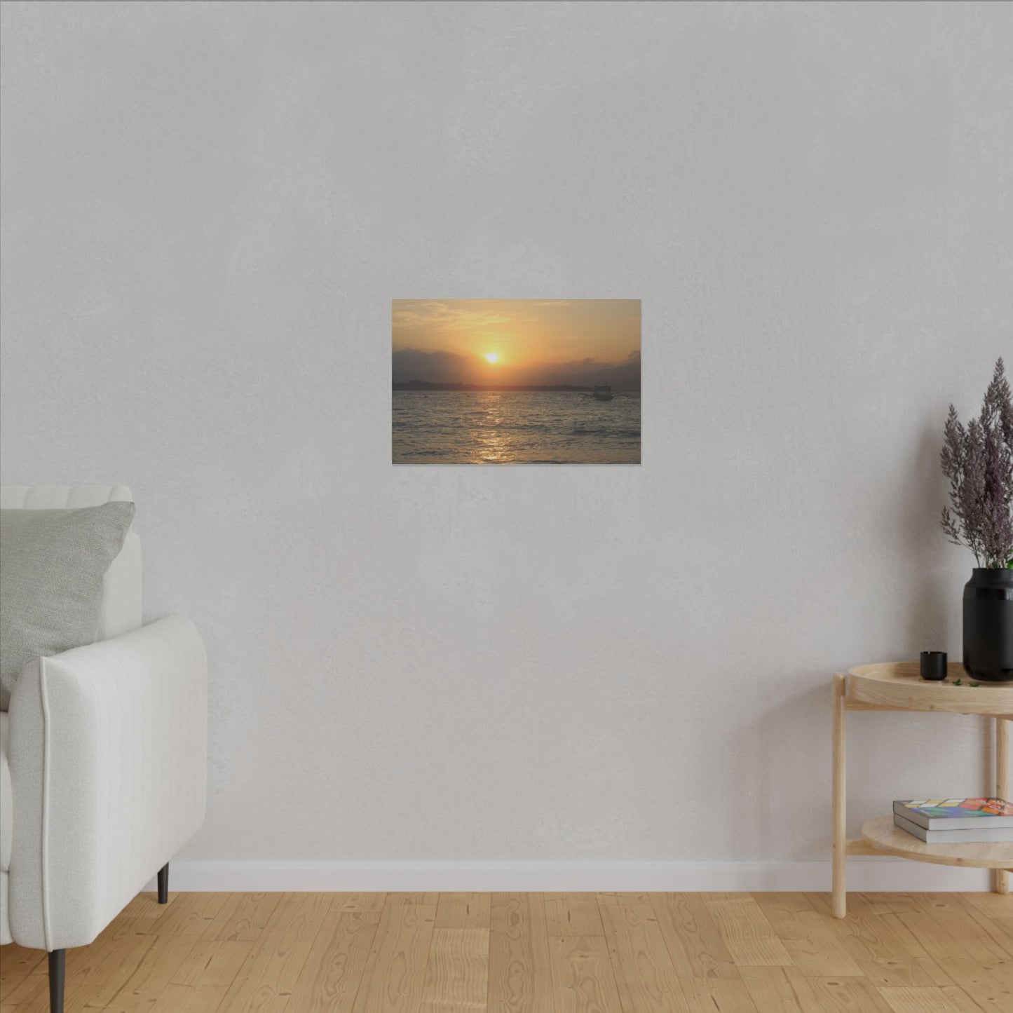 Gili Meno Sunrise - Matte Canvas, Stretched, 0.75"