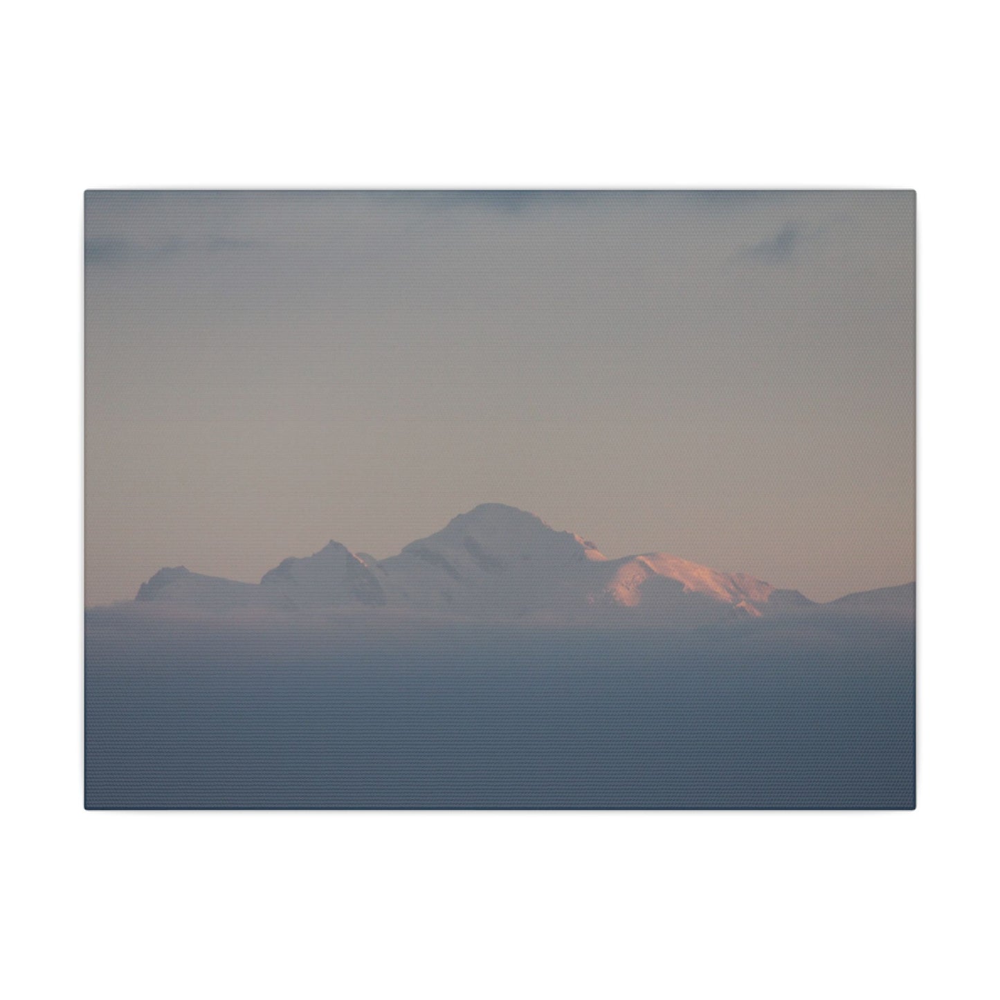 Mont Blanc & Nuages - Matte Canvas, Stretched, 0.75" (Multi-Size)